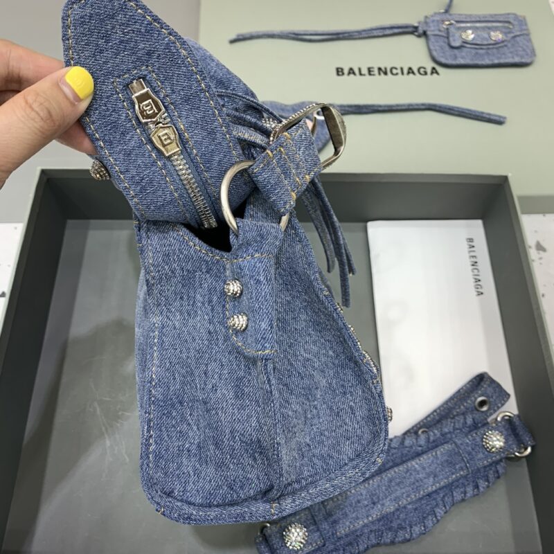 Replica Balenciaga Le City Denim 3 Replica Balenciaga Le City Denim - authentic-look luxury purse replica