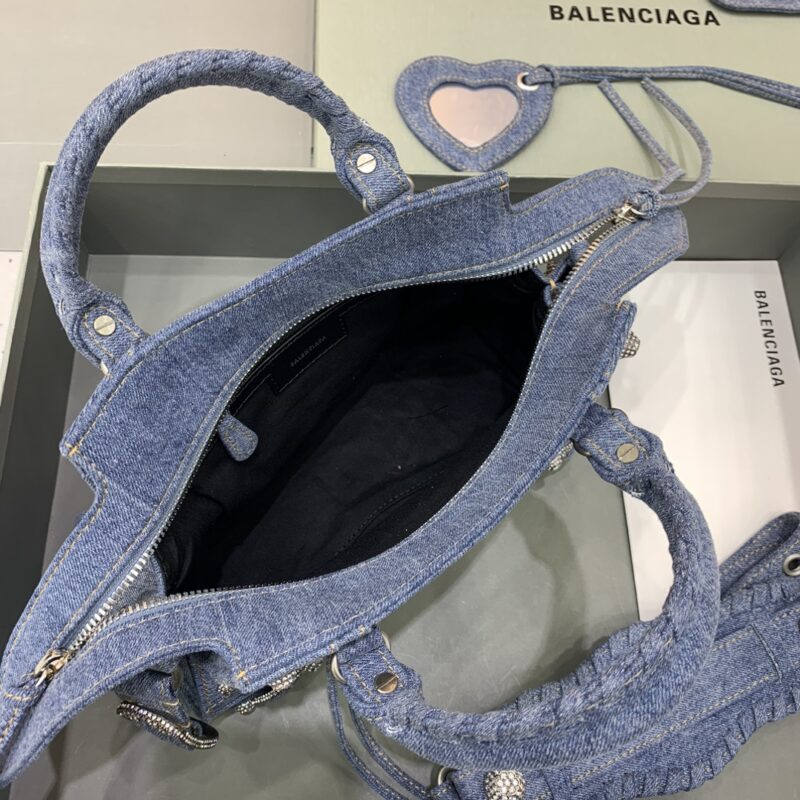 Replica Balenciaga Le City Denim 6 Replica Balenciaga Le City Denim - authentic-look luxury purse replica