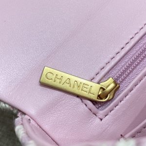 Replica CHANEL Tweed Handle Crush Small Purple 9 Replica CHANEL Tweed Handle Crush Small Purple - authentic-look luxury purse replica