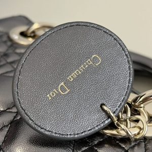 Replica Lady Dior Platinum Metallic ABC 2 Replica Lady Dior Platinum Metallic ABC - ultra-realistic fake designer tote