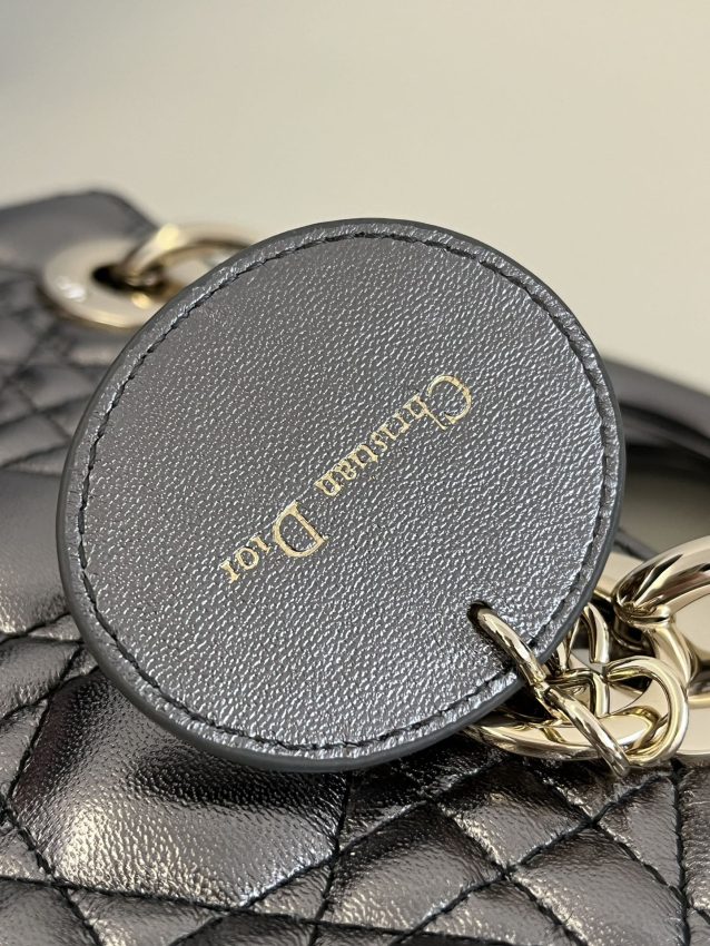Replica Lady Dior Platinum Metallic ABC 2 Replica Lady Dior Platinum Metallic ABC - ultra-realistic fake designer tote