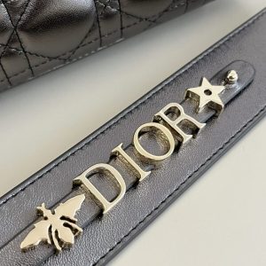 Replica Lady Dior Platinum Metallic ABC 9 Replica Lady Dior Platinum Metallic ABC - high-quality designer bag clone