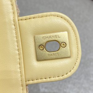 Replica CHANEL Tweed Handle Crush Small Apricot 6 Replica CHANEL Tweed Handle Crush Small Apricot - realistic designer-inspired fake bag