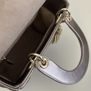 Replica Lady Dior Golden Metallic ABC 2 Replica Lady Dior Golden Metallic ABC - top-rated replica designer bag