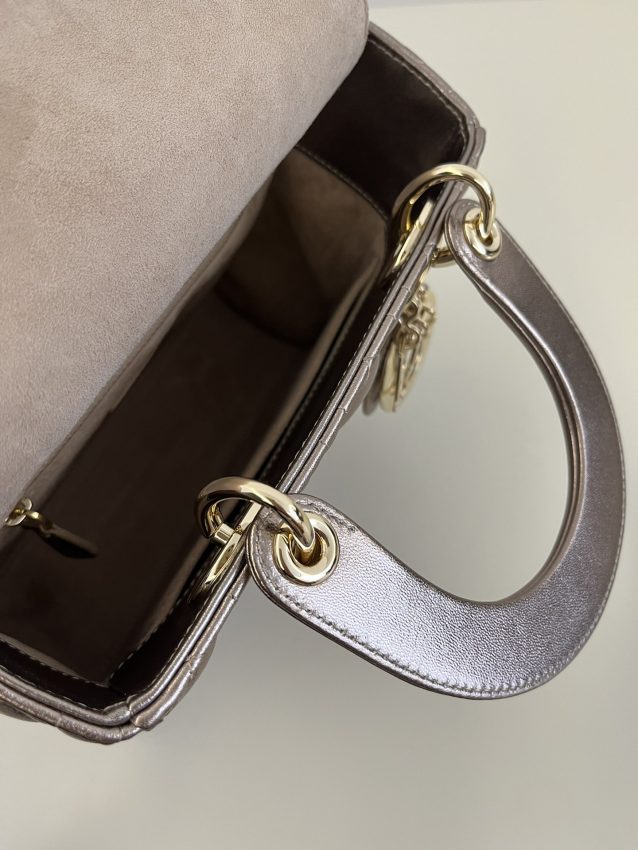 Replica Lady Dior Golden Metallic ABC 2 Replica Lady Dior Golden Metallic ABC - top-rated replica designer bag