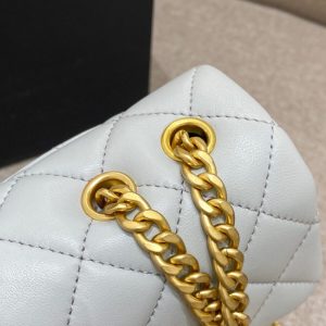 Replica CHANEL Camellia Flap Light Blue 6 Replica CHANEL Camellia Flap Light Blue - best-selling designer handbag dupe