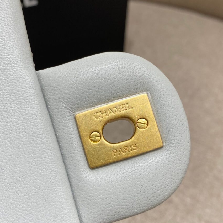 Replica CHANEL Camellia Flap Light Blue 8 Replica CHANEL Camellia Flap Light Blue - best-selling designer handbag dupe
