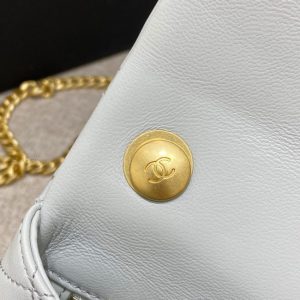 Replica CHANEL Camellia Flap Light Blue 9 Replica CHANEL Camellia Flap Light Blue - high-end fake designer purse