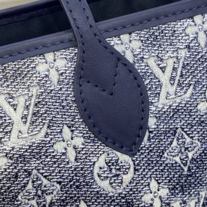 Replica Louis Vuitton Neverfull MM Denim Blue - best-selling designer handbag dupe
