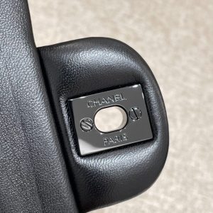 Replica CHANEL Classic Flap 25cm All Black 9 Replica CHANEL Classic Flap 25cm All Black - near-authentic luxury replica handbag