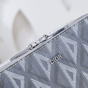 Replica Dior Zipped Pouch Diamond Blue 5 Replica Dior Zipped Pouch Diamond Blue - top-tier luxury replica shoulder bag