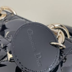 Replica Dior Lady D-Joy Mini Bag Black Patent 2 Replica Dior Lady D-Joy Mini Bag Black Patent - elite superclone designer purse