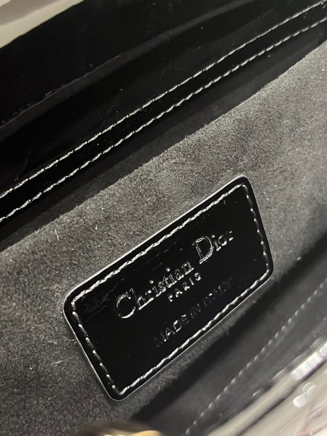 Replica Dior Lady D-Joy Mini Bag Black Patent 4 Replica Dior Lady D-Joy Mini Bag Black Patent - high-quality designer bag clone