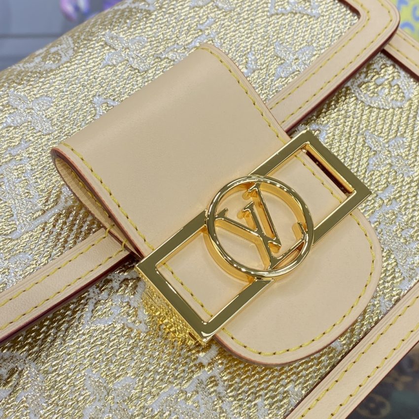 Replica Louis Vuitton Dauphine Mini Tan 2 Replica Louis Vuitton Dauphine Mini Tan - 1:1 designer replica handbag