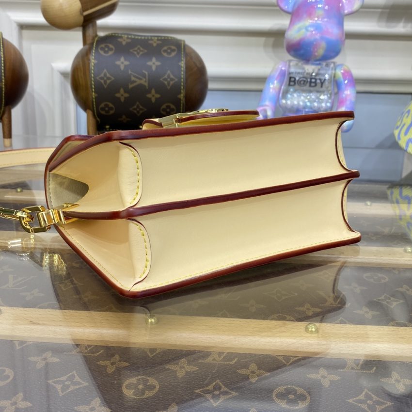Replica Louis Vuitton Dauphine Mini Tan 4 Replica Louis Vuitton Dauphine Mini Tan - near-authentic luxury replica handbag