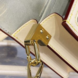 Replica Louis Vuitton Dauphine Mini Tan 5 Replica Louis Vuitton Dauphine Mini Tan - authentic-look luxury purse replica