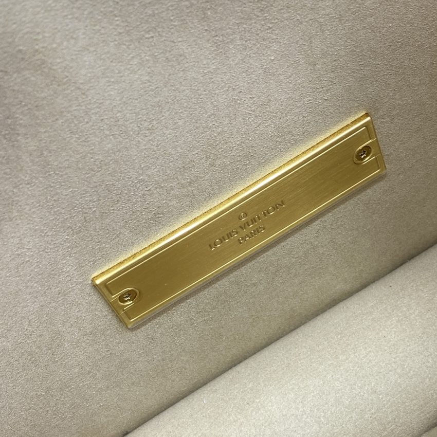 Replica Louis Vuitton Dauphine Mini Tan 6 Replica Louis Vuitton Dauphine Mini Tan - near-authentic luxury replica handbag