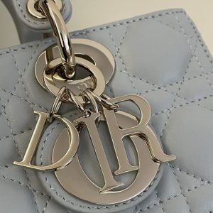 Replica Dior Lady D-Joy Bag Sky Blue 2 Replica Dior Lady D-Joy Bag Sky Blue - near-authentic luxury replica handbag