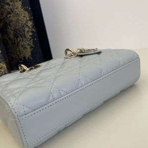 Replica Dior Lady D-Joy Bag Sky Blue 3 Replica Dior Lady D-Joy Bag Sky Blue - high-end fake designer purse
