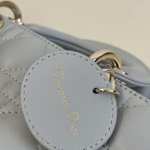 Replica Dior Lady D-Joy Bag Sky Blue 4 Replica Dior Lady D-Joy Bag Sky Blue - high-accuracy replica luxury purse