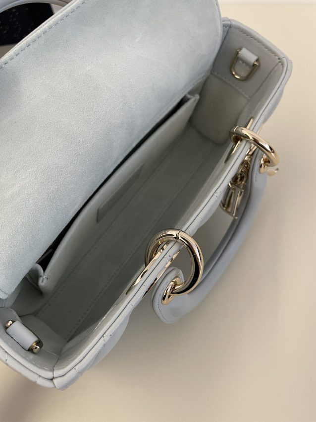 Replica Dior Lady D-Joy Bag Sky Blue 6 Replica Dior Lady D-Joy Bag Sky Blue - high-accuracy replica luxury purse