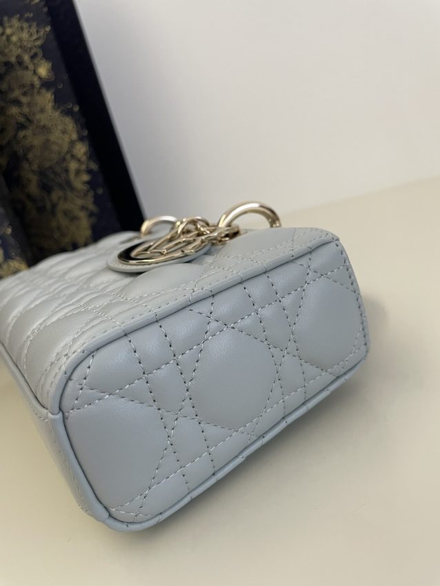 Replica Dior Lady D-Joy Bag Sky Blue 7 Replica Dior Lady D-Joy Bag Sky Blue - best quality luxury bag dupe