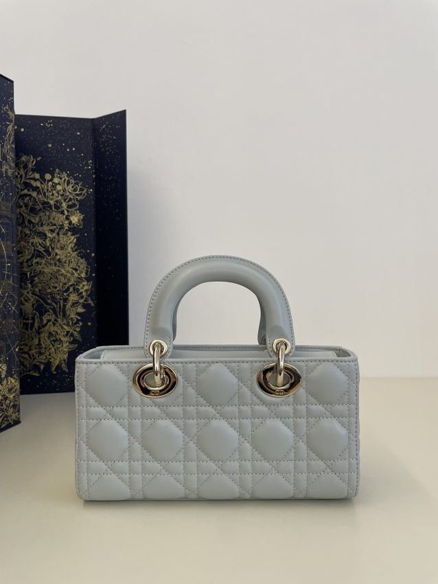 Replica Dior Lady D-Joy Bag Sky Blue 8 Replica Dior Lady D-Joy Bag Sky Blue - near-authentic luxury replica handbag