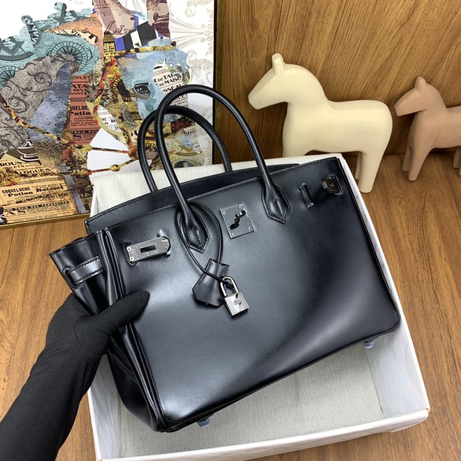 Replica Hermes Birkin Royal Box Black 7 Replica Hermes Birkin Royal Box Black - best-selling designer handbag dupe