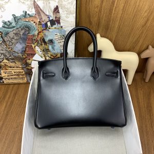 Replica Hermes Birkin Royal Box Black 8 Replica Hermes Birkin Royal Box Black - realistic designer-inspired fake bag