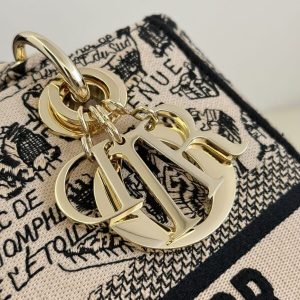 Replica Lady Dior D-Lite Beige Paris - high-accuracy replica luxury purse