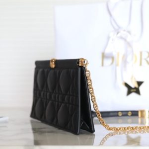 Replica Dior Miss Caro Noire Clutch 7 Replica Dior Miss Caro Noire Clutch - best quality luxury bag dupe