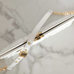 Replica Dior Miss Caro Noire Clutch White 6 Replica Dior Miss Caro Noire Clutch White - near-authentic luxury replica handbag