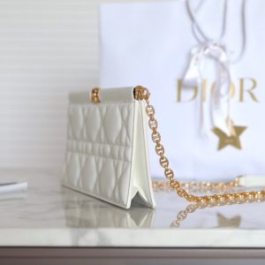 Replica Dior Miss Caro Noire Clutch White 4 Replica Dior Miss Caro Noire Clutch White - high-accuracy replica luxury purse