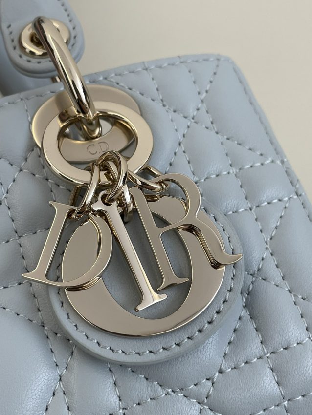 Replica Dior Lady D-Joy Mini Bag Sky Blue 4 Replica Dior Lady D-Joy Mini Bag Sky Blue - premium 1:1 fake handbag model