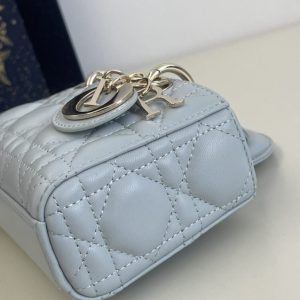 Replica Dior Lady D-Joy Mini Bag Sky Blue 5 Replica Dior Lady D-Joy Mini Bag Sky Blue - realistic designer-inspired fake bag
