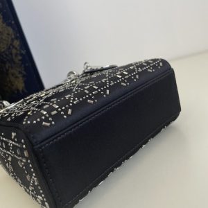 Replica Lady Dior Mini Satin Black 5 Replica Lady Dior Mini Satin Black - best-selling designer handbag dupe