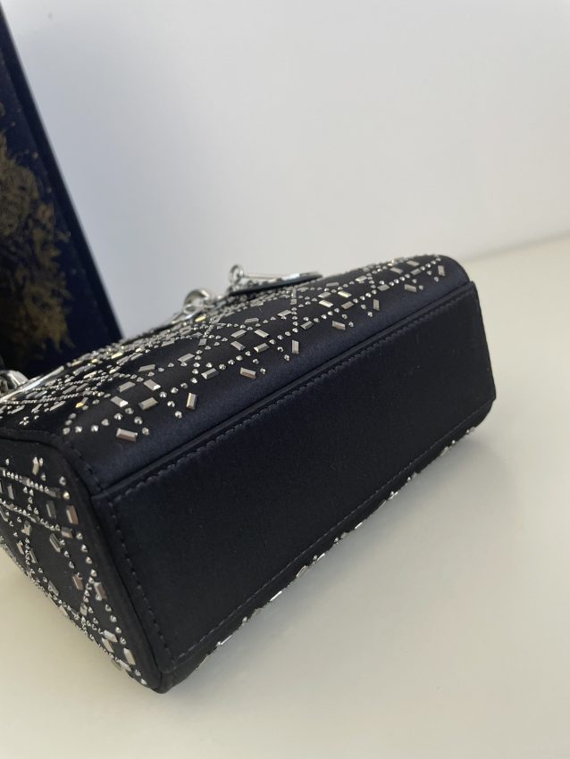 Replica Lady Dior Mini Satin Black 5 Replica Lady Dior Mini Satin Black - best-selling designer handbag dupe