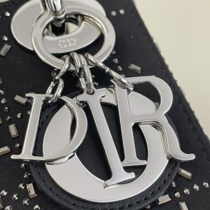 Replica Lady Dior Mini Satin Black 8 Replica Lady Dior Mini Satin Black - high-quality designer bag clone