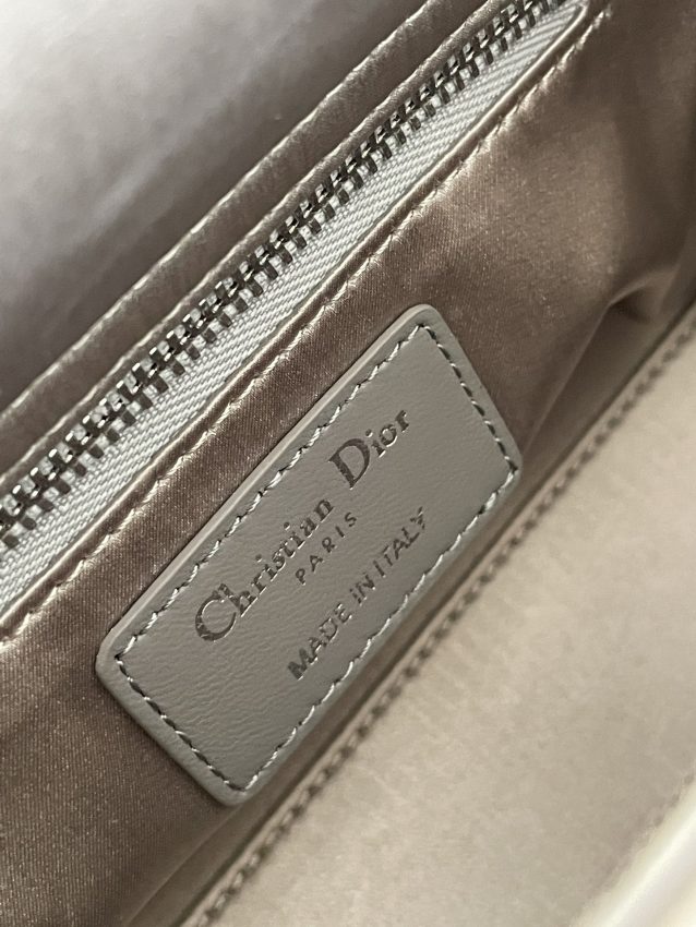 Replica Lady Dior Mini Satin Grey - best-selling designer handbag dupe