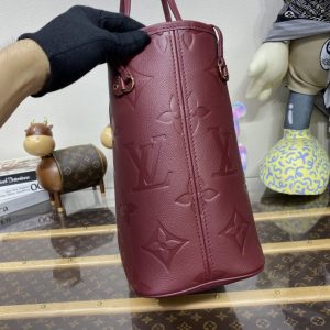 Replica Louis Vuitton Neverfull MM Bordeaux - ultra-realistic fake designer tote