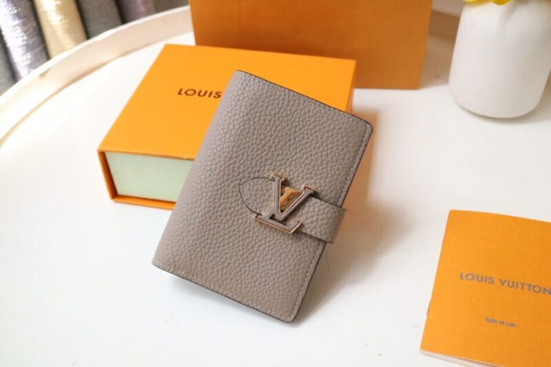 Replica Louis Vuitton Vertical Compact Wallet Beige 4 Replica Louis Vuitton Vertical Compact Wallet Beige - authentic-look luxury purse replica