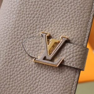 Replica Louis Vuitton Vertical Compact Wallet Beige 6 Replica Louis Vuitton Vertical Compact Wallet Beige - premium 1:1 fake handbag model