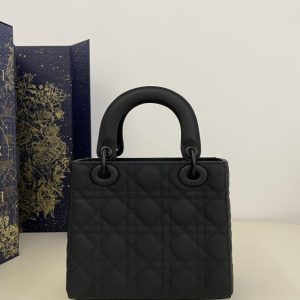 Replica Lady Dior Matte Black ABC 5 Replica Lady Dior Matte Black ABC - high-accuracy replica luxury purse