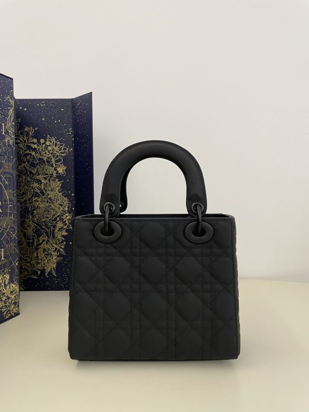 Replica Lady Dior Matte Black ABC 5 Replica Lady Dior Matte Black ABC - high-accuracy replica luxury purse