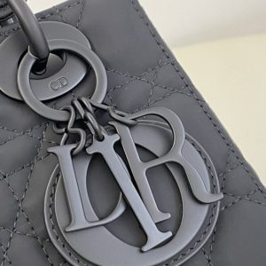 Replica Lady Dior Matte Black ABC 7 Replica Lady Dior Matte Black ABC - high-quality designer bag clone
