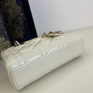Replica Dior Lady D-Joy Mini Bag White Patent 8 Replica Dior Lady D-Joy Mini Bag White Patent - top-rated replica designer bag