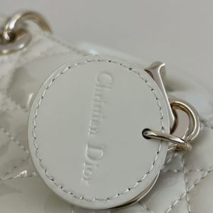Replica Dior Lady D-Joy Mini Bag White Patent 9 Replica Dior Lady D-Joy Mini Bag White Patent - best-selling designer handbag dupe