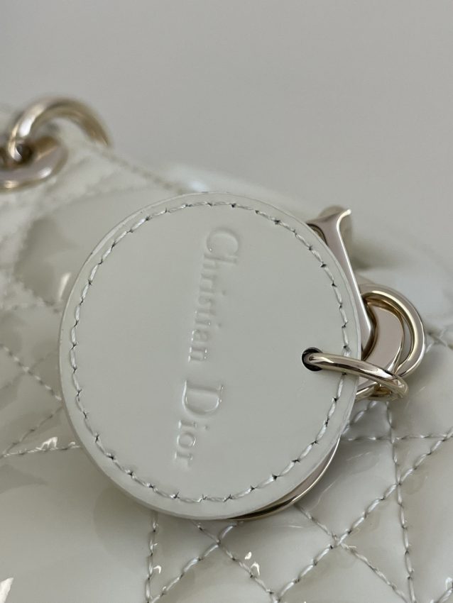 Replica Dior Lady D-Joy Mini Bag White Patent 9 Replica Dior Lady D-Joy Mini Bag White Patent - best-selling designer handbag dupe