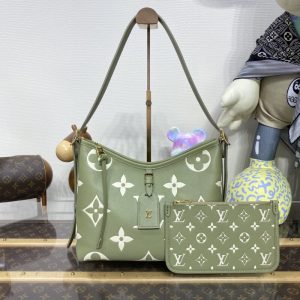 Replica Louis Vuitton Carry All Green 1 Replica Louis Vuitton Carry All Green - authentic-look luxury purse replica