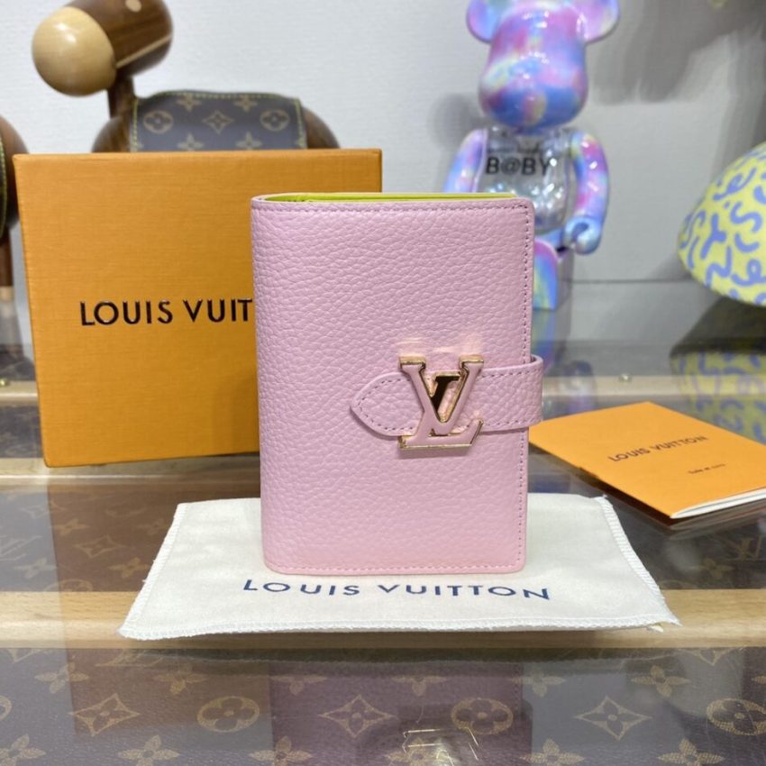 Replica Louis Vuitton Vertical Compact Wallet Pink 1 Replica Louis Vuitton Vertical Compact Wallet Pink - near-authentic luxury replica handbag